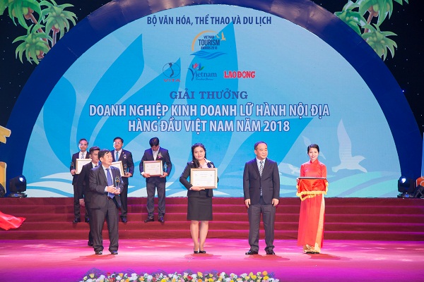 BenThanh Tourist lần thứ 19 đạt Giải thưởng Du lịch Việt Nam 